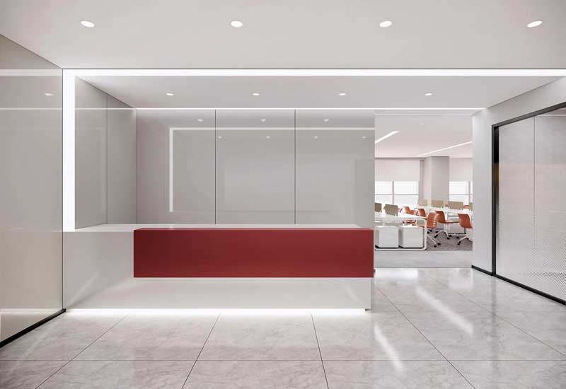 251平米驻马店办公室装修效果图