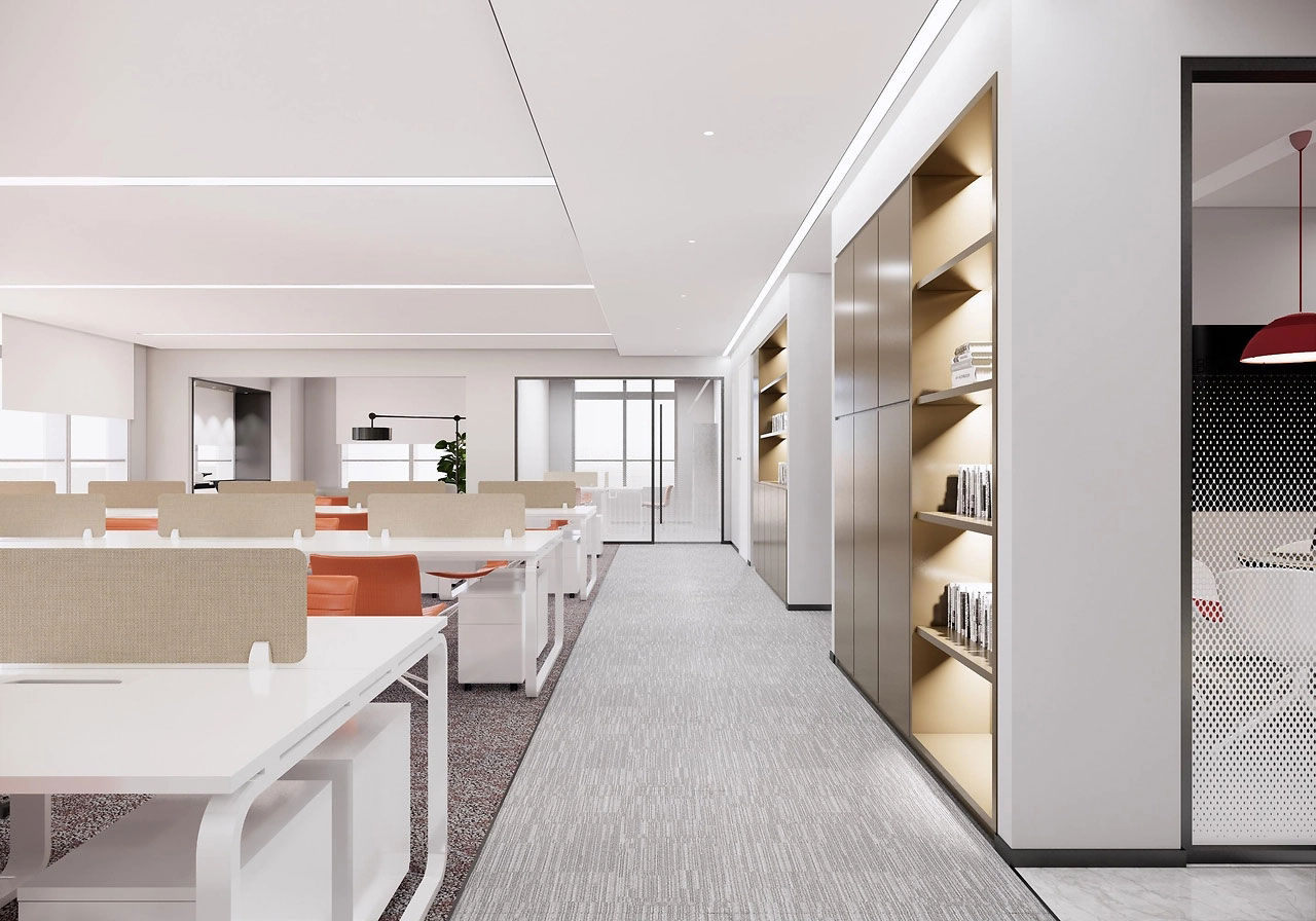 251平米驻马店办公室装修效果图