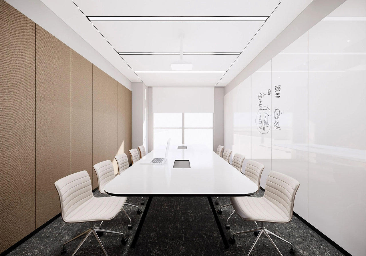 251平米驻马店办公室装修效果图