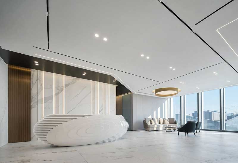 810平米驻马店办公室装修设计效果图