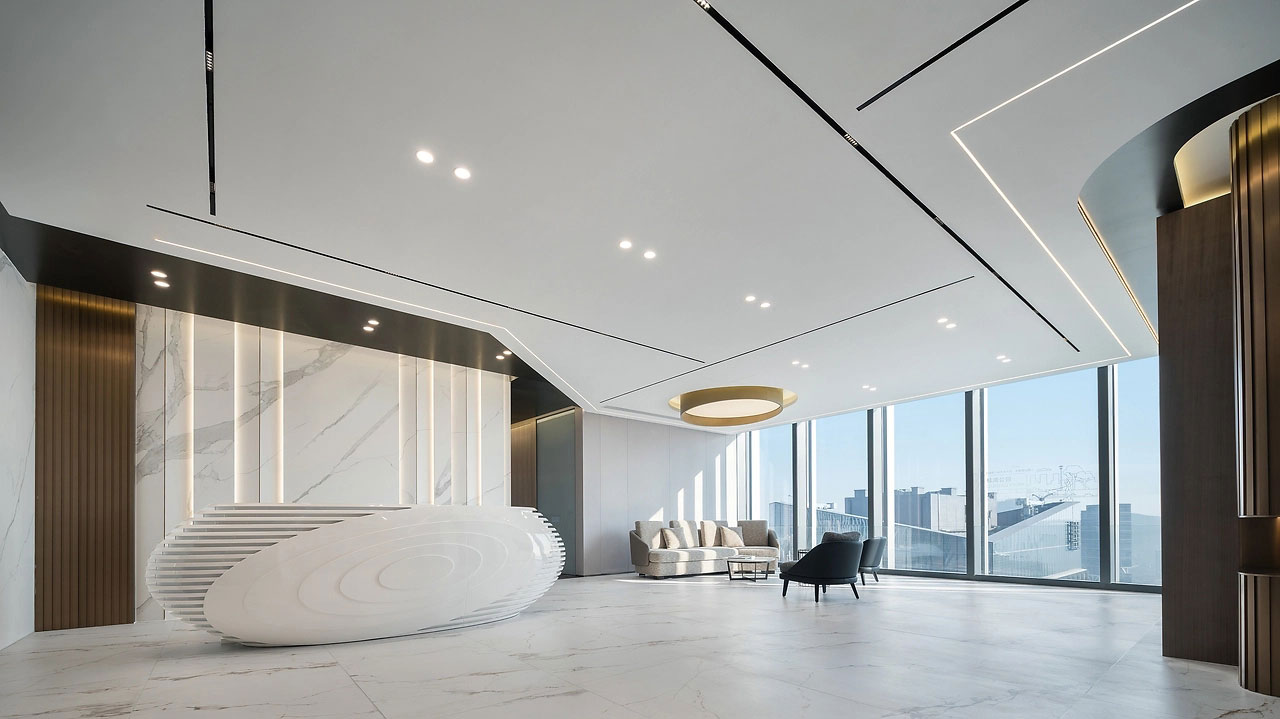 810平米驻马店办公室装修设计效果图