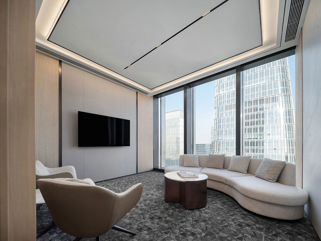 810平米驻马店办公室装修设计效果图