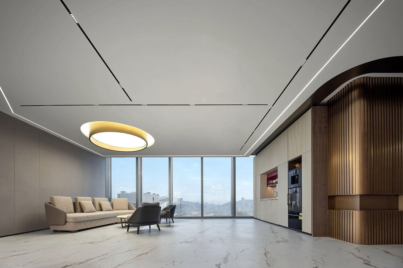 810平米驻马店办公室装修设计效果图