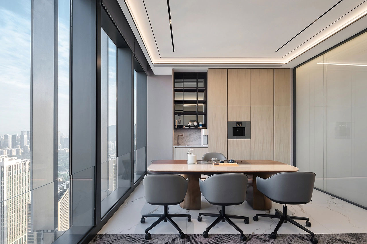 810平米驻马店办公室装修设计效果图