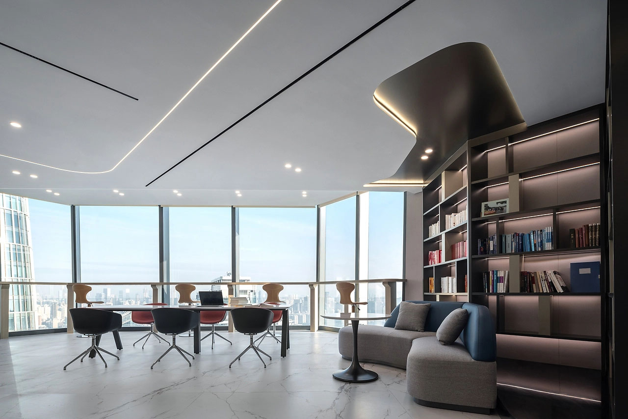 810平米驻马店办公室装修设计效果图