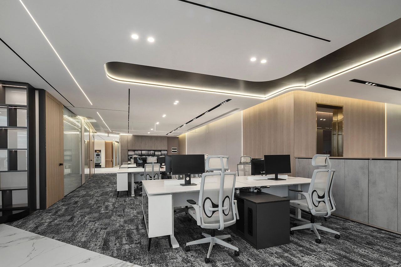 810平米驻马店办公室装修设计效果图