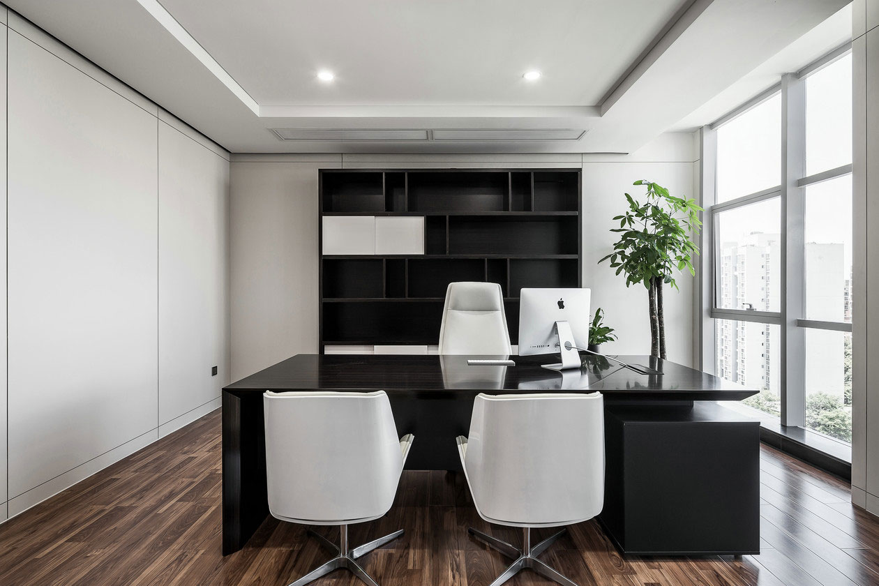 230平米驻马店办公室装修设计案例