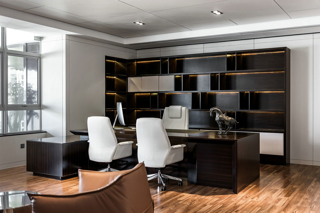 230平米驻马店办公室装修设计案例