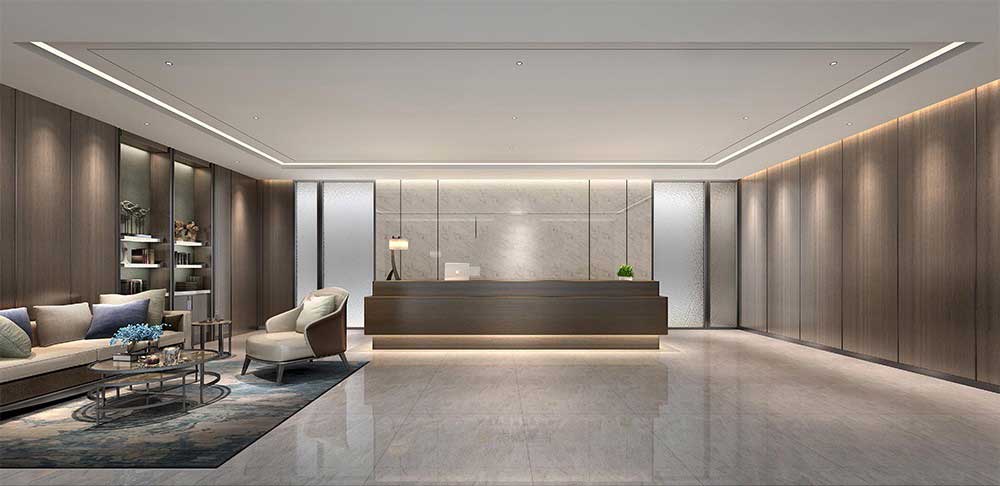 760平米驻马店办公室装修设计效果图