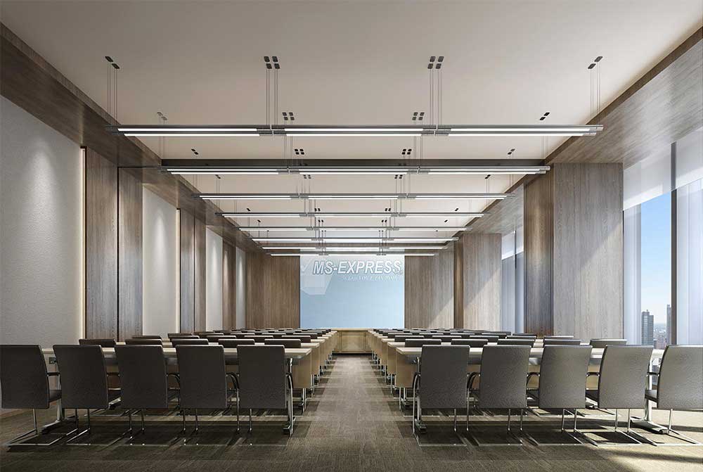 760平米驻马店办公室装修设计效果图