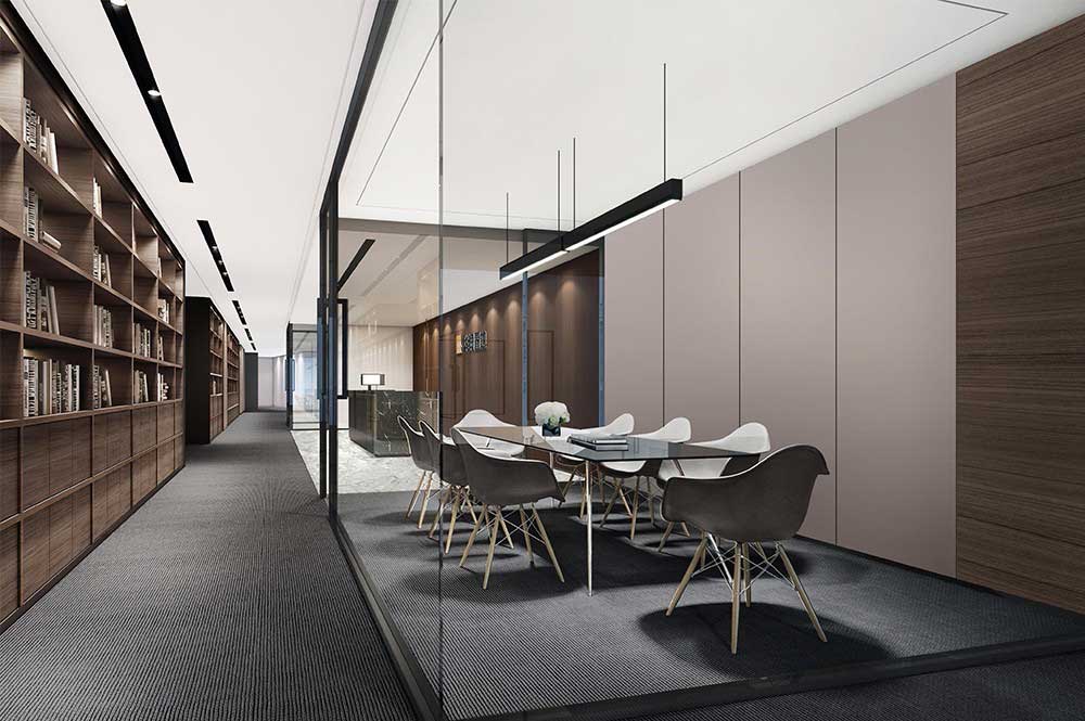 760平米驻马店办公室装修设计效果图