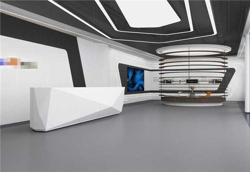 315平米驻马店企业办公室装修设计效果图