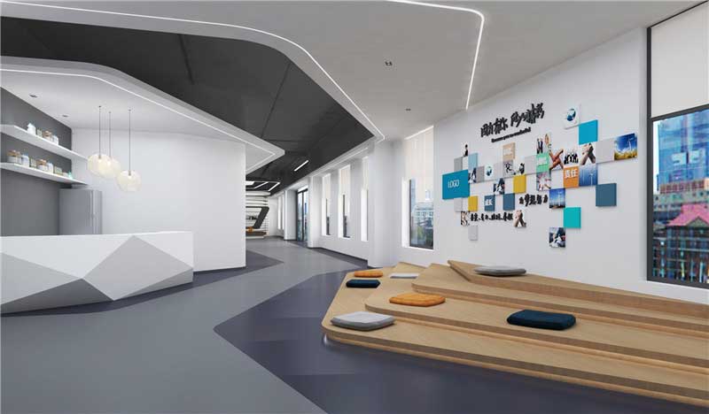 315平米驻马店企业办公室装修设计效果图