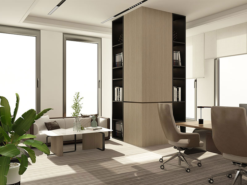 180平米驻马店办公室装修设计效果图