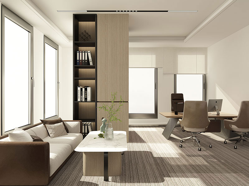 180平米驻马店办公室装修设计效果图