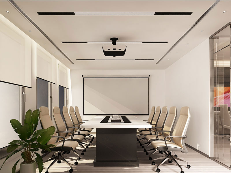 180平米驻马店办公室装修设计效果图