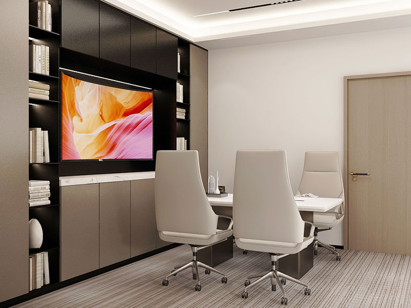 180平米驻马店办公室装修设计效果图