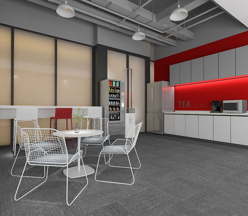 215平米驻马店办公室装修设计效果图