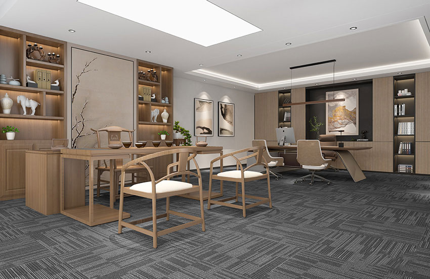 215平米驻马店办公室装修设计效果图