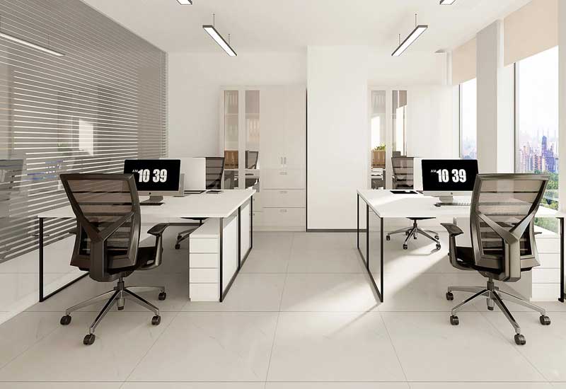 210平米驻马店办公室设计装修效果图