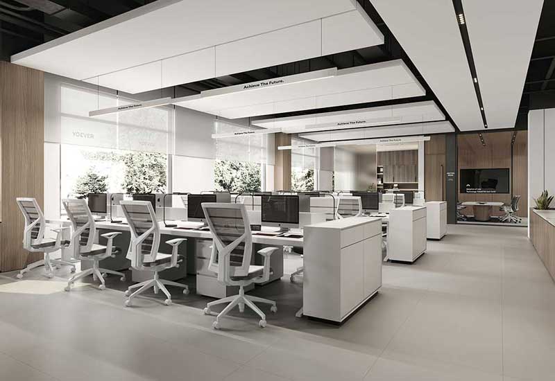 475平米驻马店企业办公室设计效果图