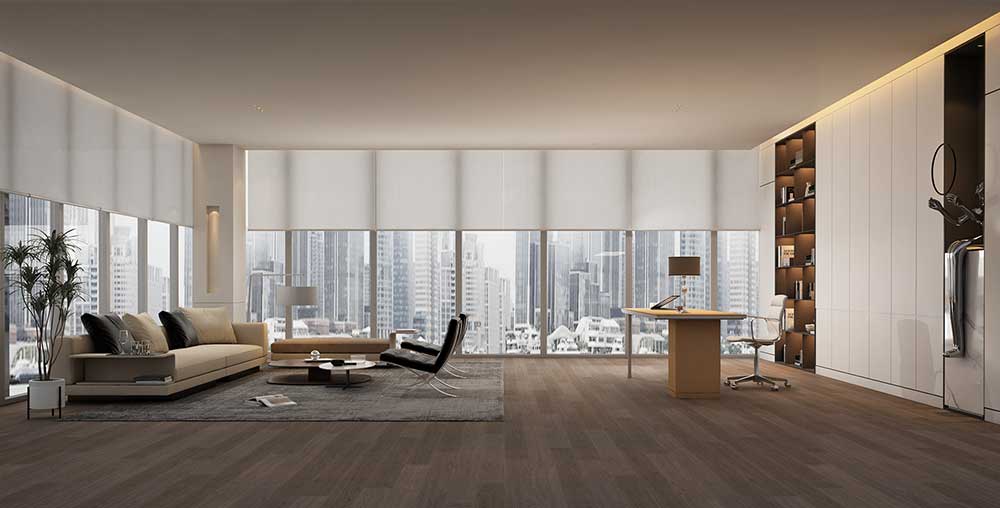 475平米驻马店企业办公室设计效果图