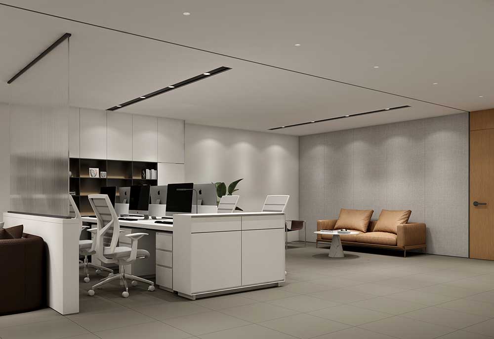 475平米驻马店企业办公室设计效果图