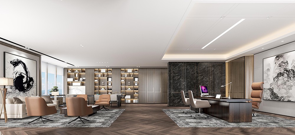 2000平米驻马店办公楼装修设计效果图