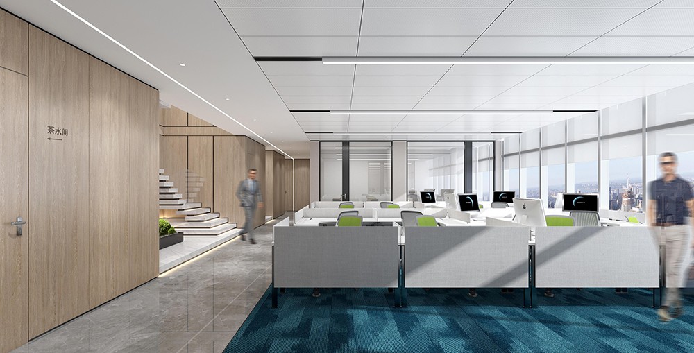 2000平米驻马店办公楼装修设计效果图