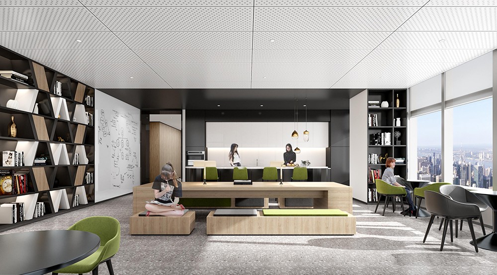 2000平米驻马店办公楼装修设计效果图