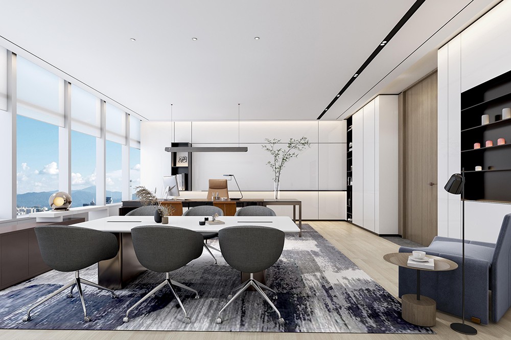 2000平米驻马店办公楼装修设计效果图