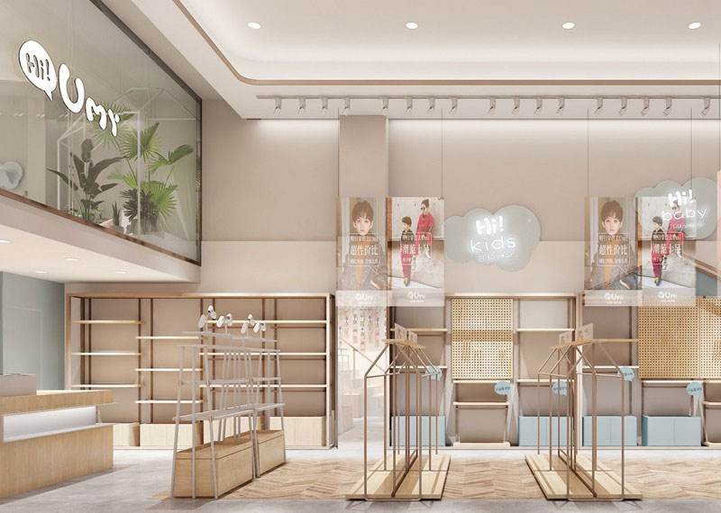 60平米驻马店童装店面设计效果图