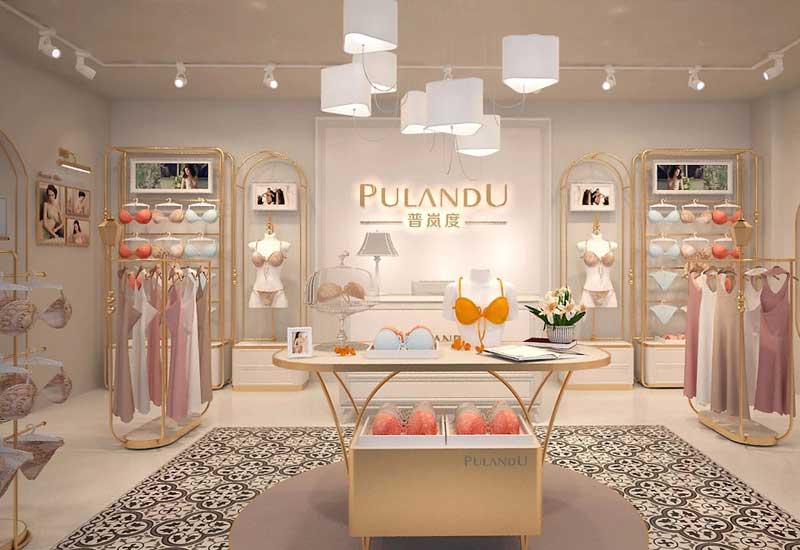 55平米驻马店内衣店装修设计效果图